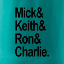 Mick Keith Ron Charlie