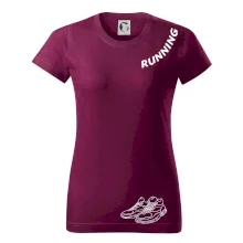 Running nápis šikmo