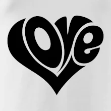 Love nápis jednoduchý Love nápis jednoduchý