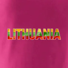 Lithuania - nápis vlajka Lithuania - nápis vlajka