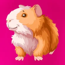 Morča - kreslené, bielo oranžové