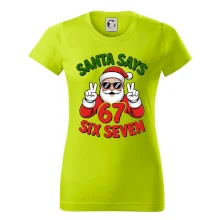 Santa says 67