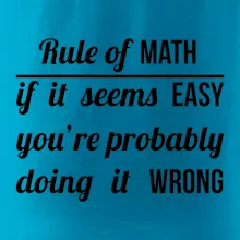 Rule of math Rule of math