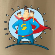 Otec superman - chlapec a chlapec