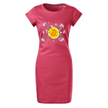 Bitcoin v tričku Bitcoin v tričku