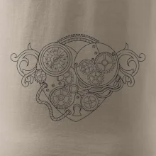 Steampunk srdce kreslené Steampunk srdce kreslené