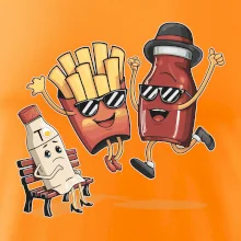 Súboj o hranolky kečup tatárka