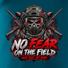 Lebka bojovníka – No Fear paintball