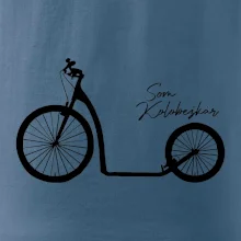 Som kolobežkár veľké a malé koleso