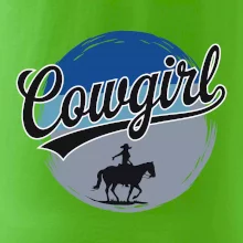 Cowgirl modrý pruh