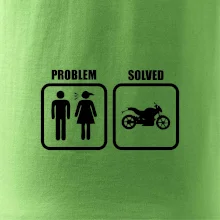 Problém cestná motorka