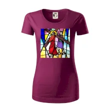 Vitráž - Ježiš a kríž