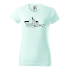 Letná romantika - papierová loďka