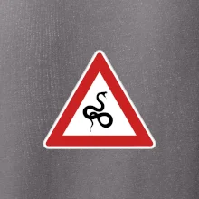 Dopravná značka - Pozor had