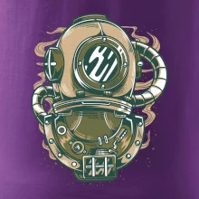 Starý potápačský skafander