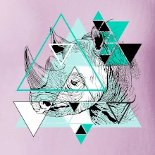 Biely nosorožec (Pecka design)