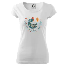 Folklór - sliepky s margarétkami Folklór - sliepky s margarétkami