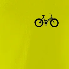 Obrázok kolesa na prsníku mestský bicykel