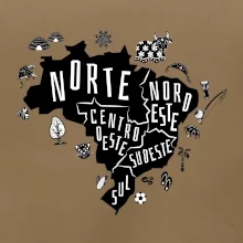 Brazília mapa a zvyky