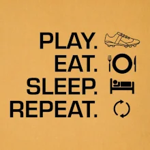 Play Eat Sleep Repeat fotbal