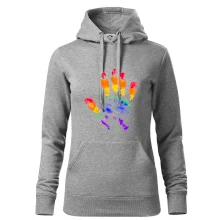 LGBT hand print