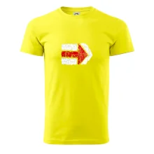 Párová turistická značka červená Párová turistická značka červená