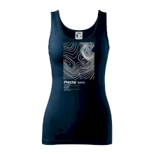 Plechý - vrstevnice v obdĺžniku