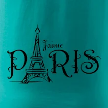 Paris nápis Eiffelovka rovný Paris nápis Eiffelovka rovný