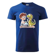 Chemik a dinosaurus - chlapec