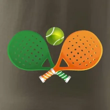 Padel - farebné rakety