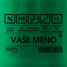 Vaše meno - čiarový kód