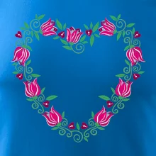 Červené tulipánové srdiečko (Pecka design) Červené tulipánové srdiečko (Pecka design)