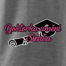 Doktorka umění + jméno