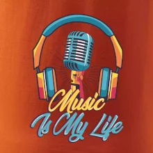 Music is my life slúchadlá