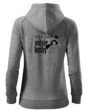 Čiernobiela holka, ktorá miluje knihy - holka - Vaše meno