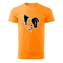 Border kólia obrys hlavy