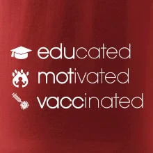 Educated motivated vaccinated