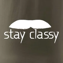 Stay Classy - mustache