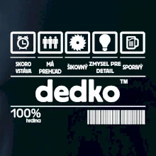 Čiarový kód - dedko