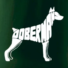 Dobermans - nápis v tele Dobermans - nápis v tele
