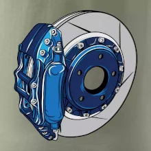 Auto kotúčová brzda