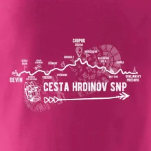Profil Cesta hrdinov SNP - Obracene Devin - Dukliansky priesmyk Profil Cesta hrdinov SNP - Obracene Devin - Dukliansky priesmyk