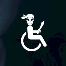 Pirát vozíčkar Pirát vozíčkar