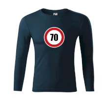 Dopravná značka - obmedzenie rýchlosti 70 Dopravná značka - obmedzenie rýchlosti 70