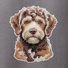 Lagotto romagnolo vyšívaná hlava