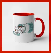 Bullterrier Friends Forever zelené (Pecka design)