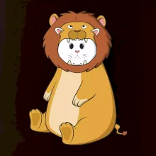 Mačka v prevlečení leva