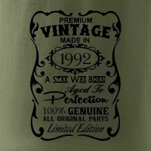 Vintage Etiketa - 1992