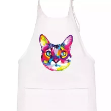 Mačka dúhová hlava