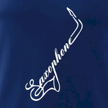 Saxophone nápis Saxophone nápis